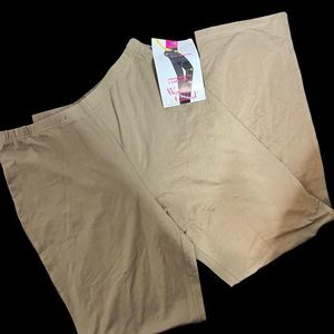 WOMEN WITH CONTROL PULL ON PANTS L